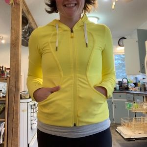 Vintage Lululemon hooded dance studio jacket